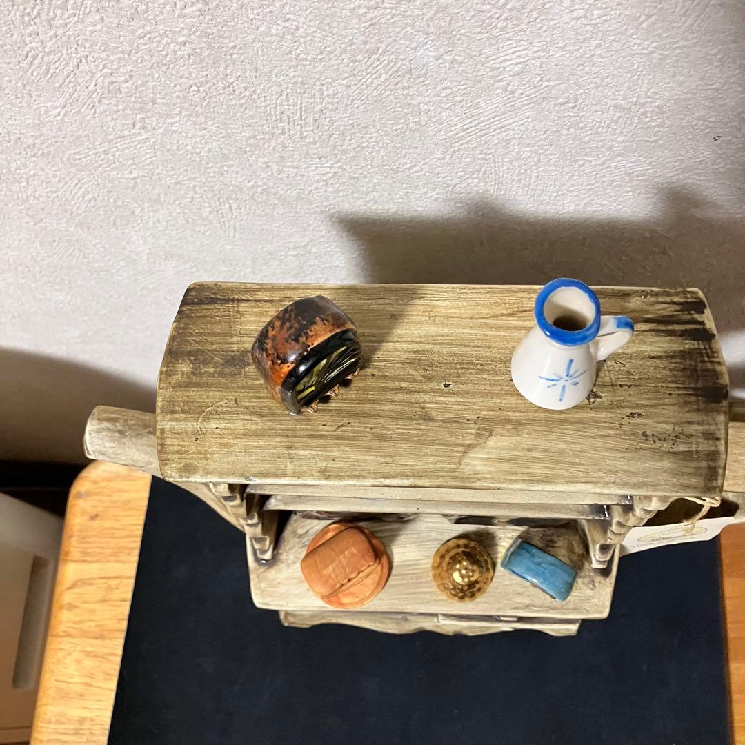 【ティーポッタリー】ENGLAND製アンティークオブジェ　美品