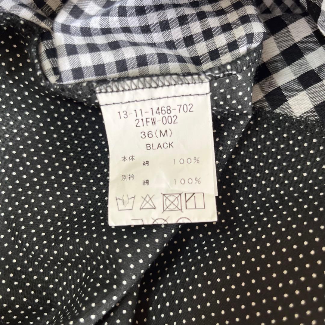 TORI-TO × BEAMS BOY チュニック パッチワーク ブラウス 長袖