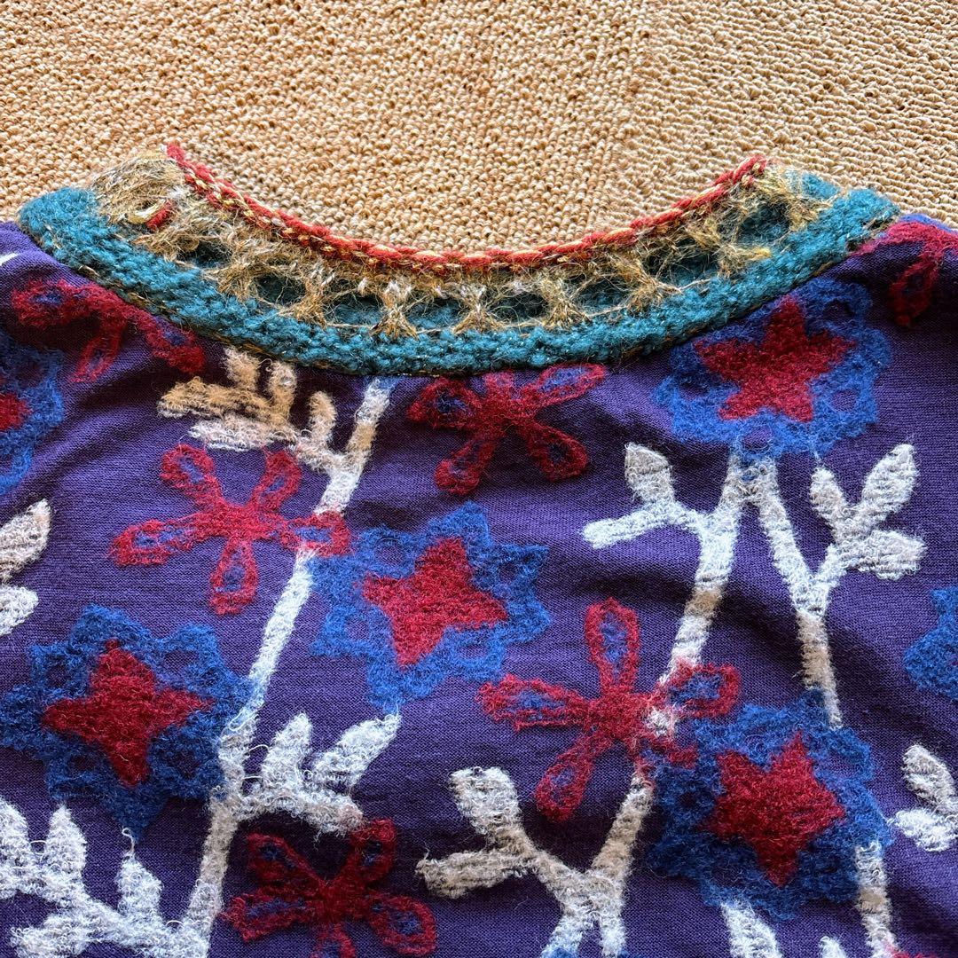 【極美品】 M.&KYOKO エムアンドキョウコ ロングチュニック　ワンピース