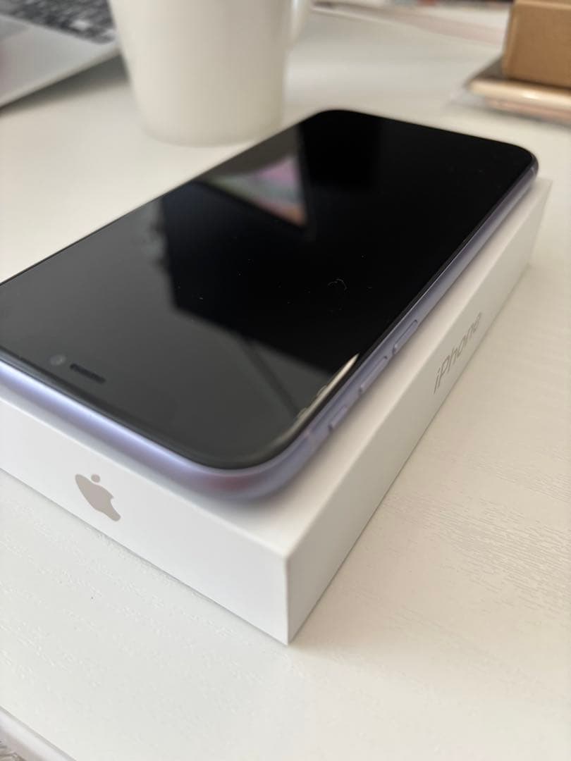 【美品・本体のみ】Apple iPhone 11 64GB　パープル