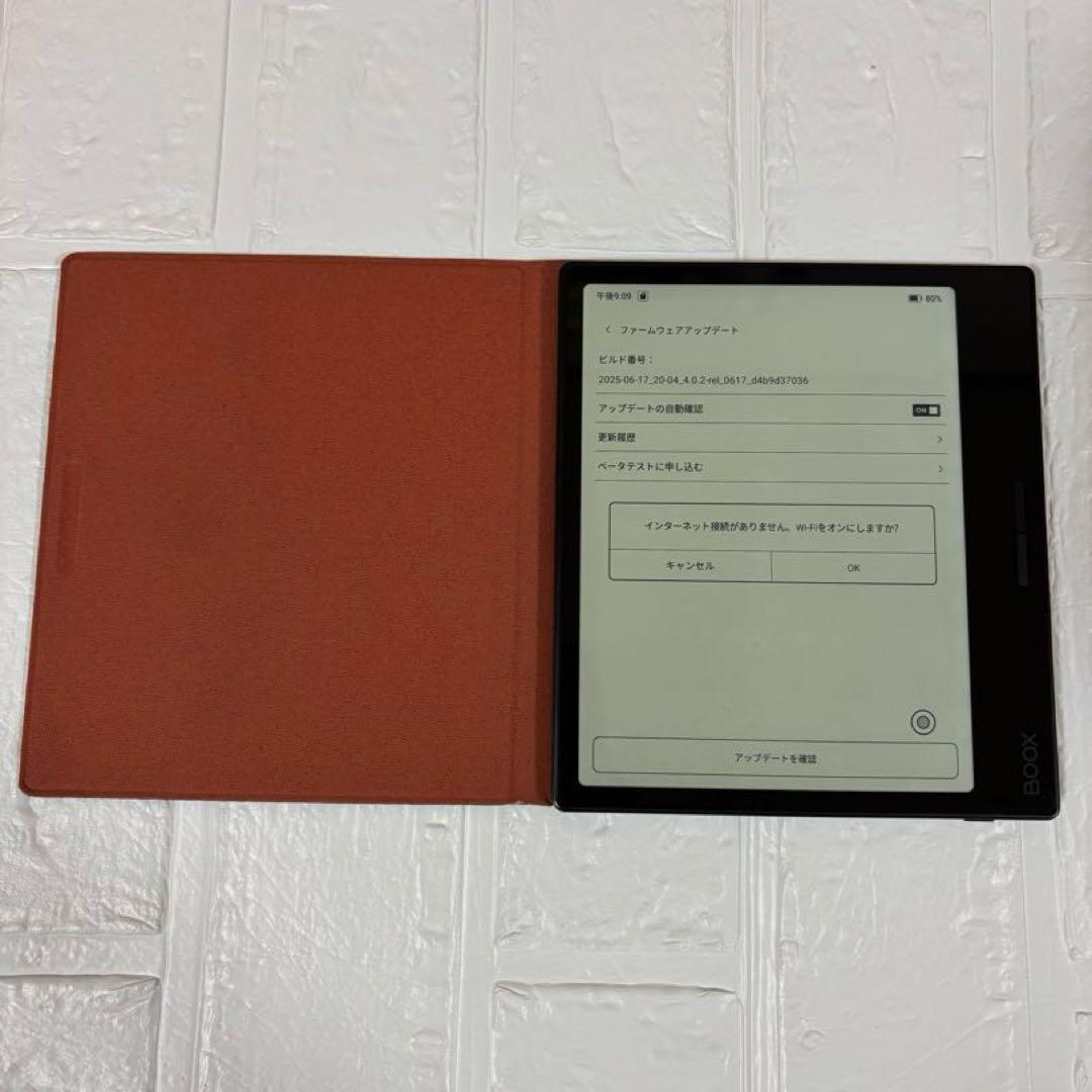 最終値下　BOOX Page 電子書籍リーダー カバー付き　タブレット　ONYX