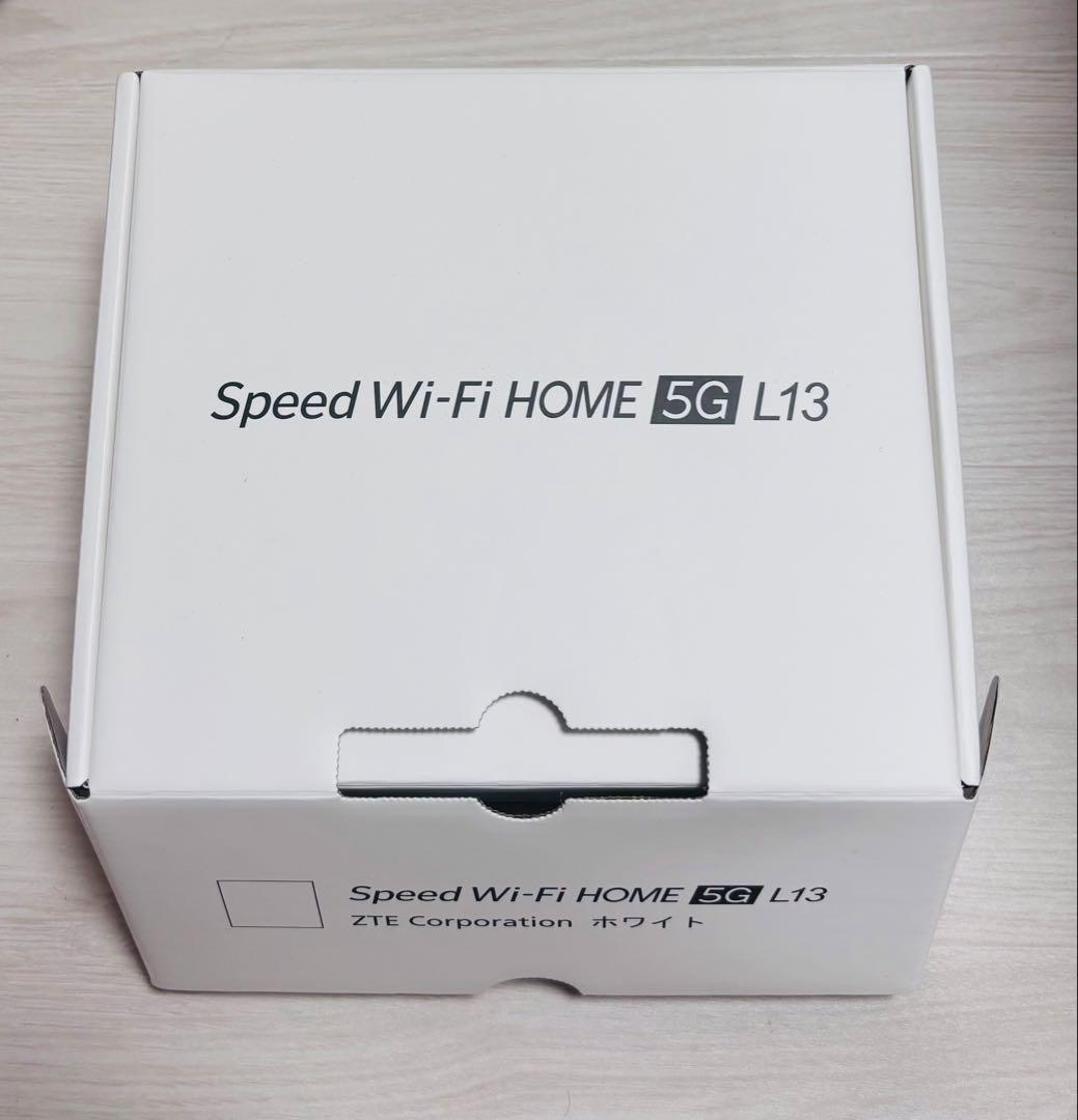 Speed WiFi  5G L13 本体一括購入品