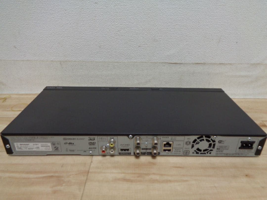 SHARPブルーレイレコーダー BD-NW1200 ☆中古品☆ 2番組同時録画