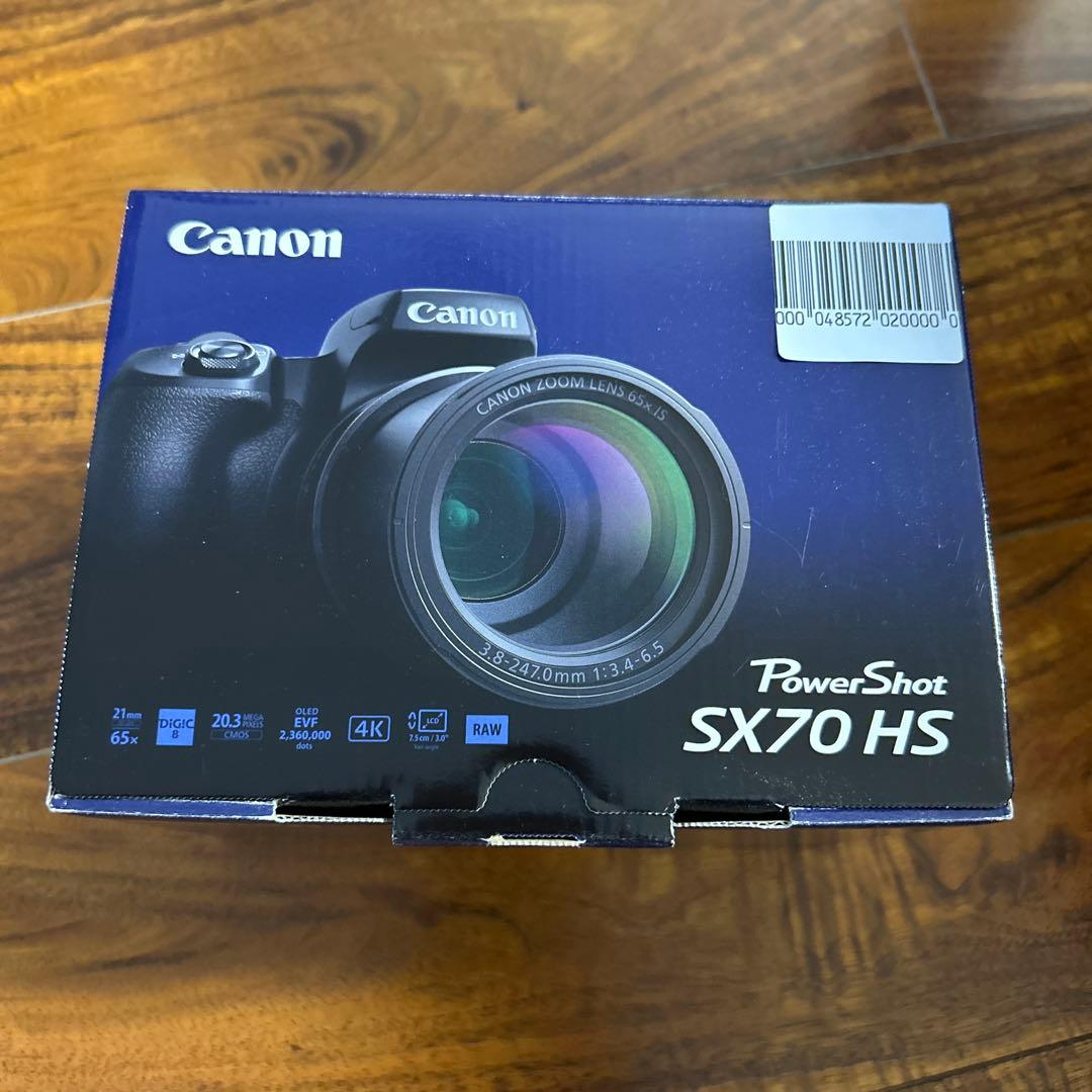 Canon PowerShot SX70 HS ブラック　未使用品