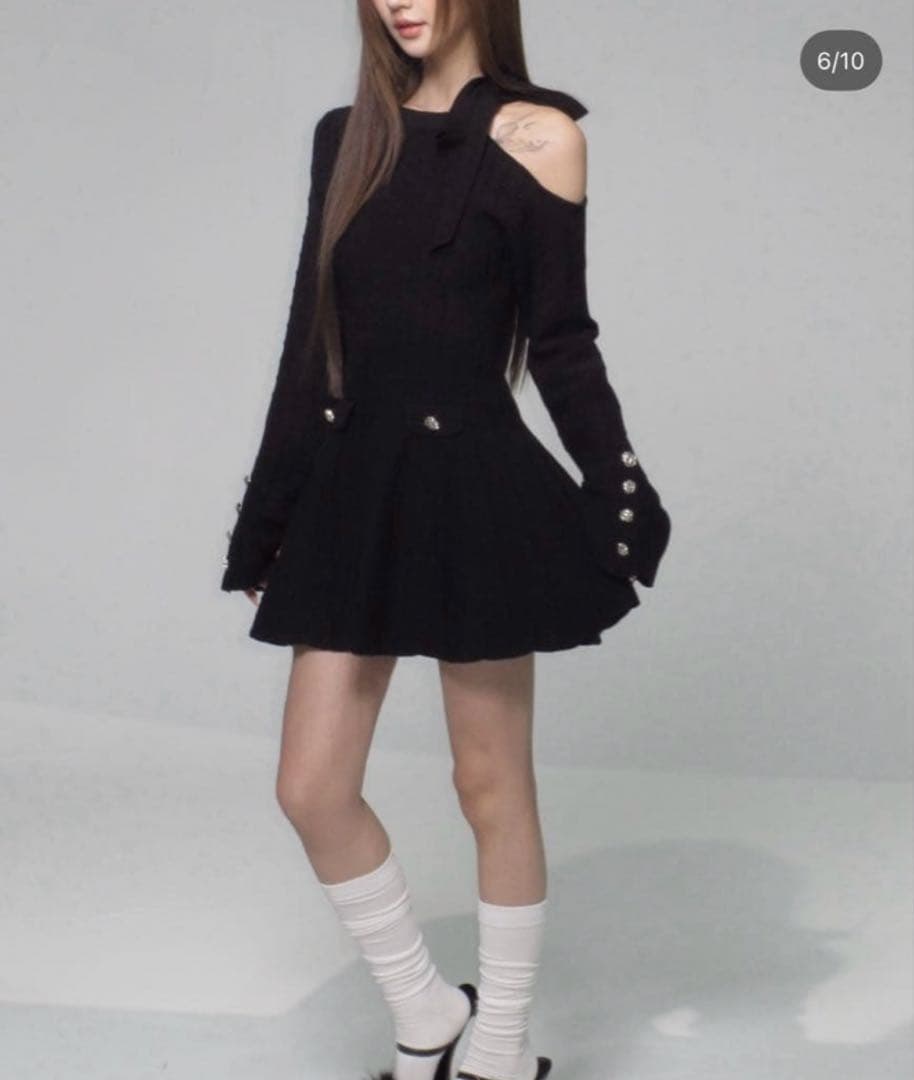 andwang ワンピース黒