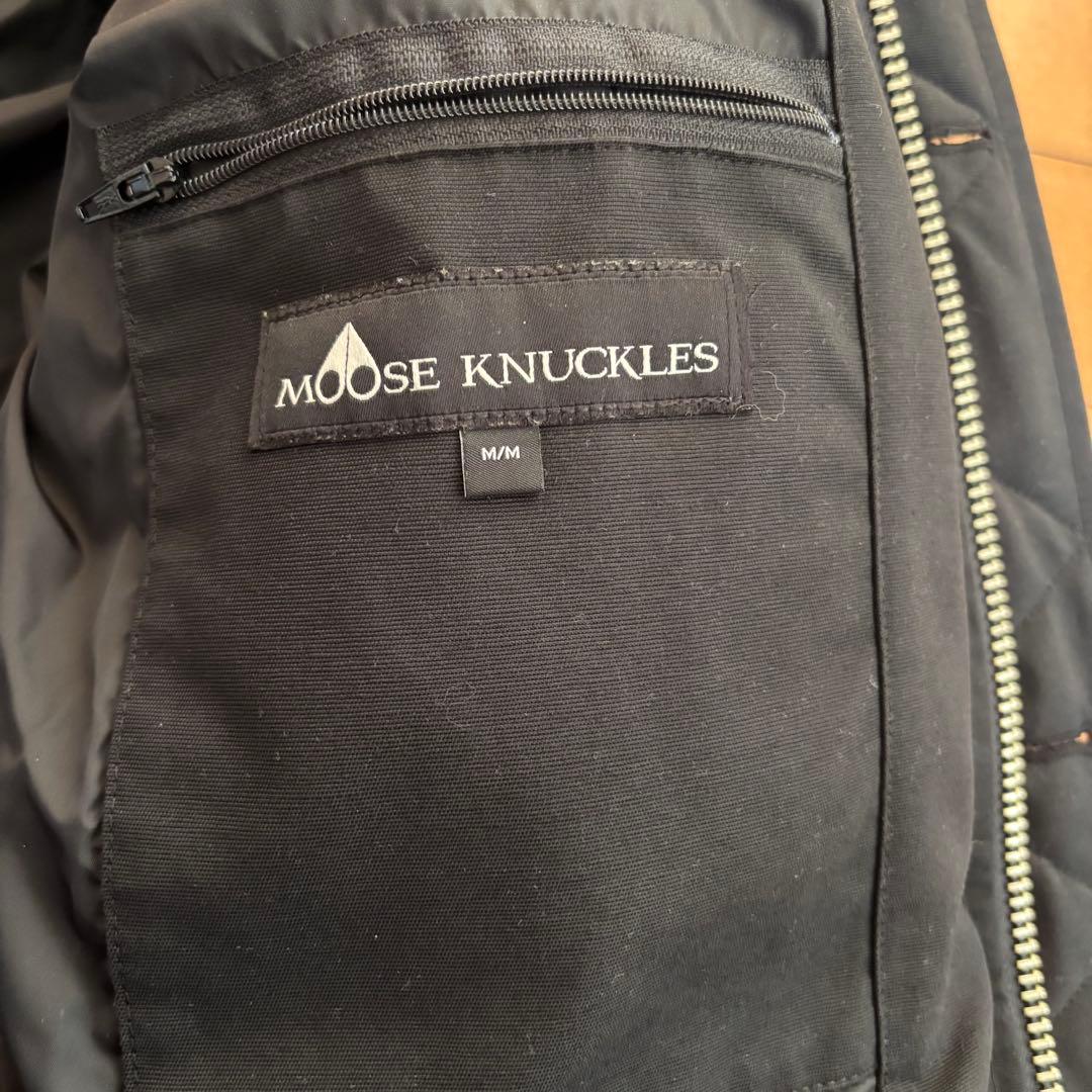 Moose Knuckles ブラック ダウンジャケット M
