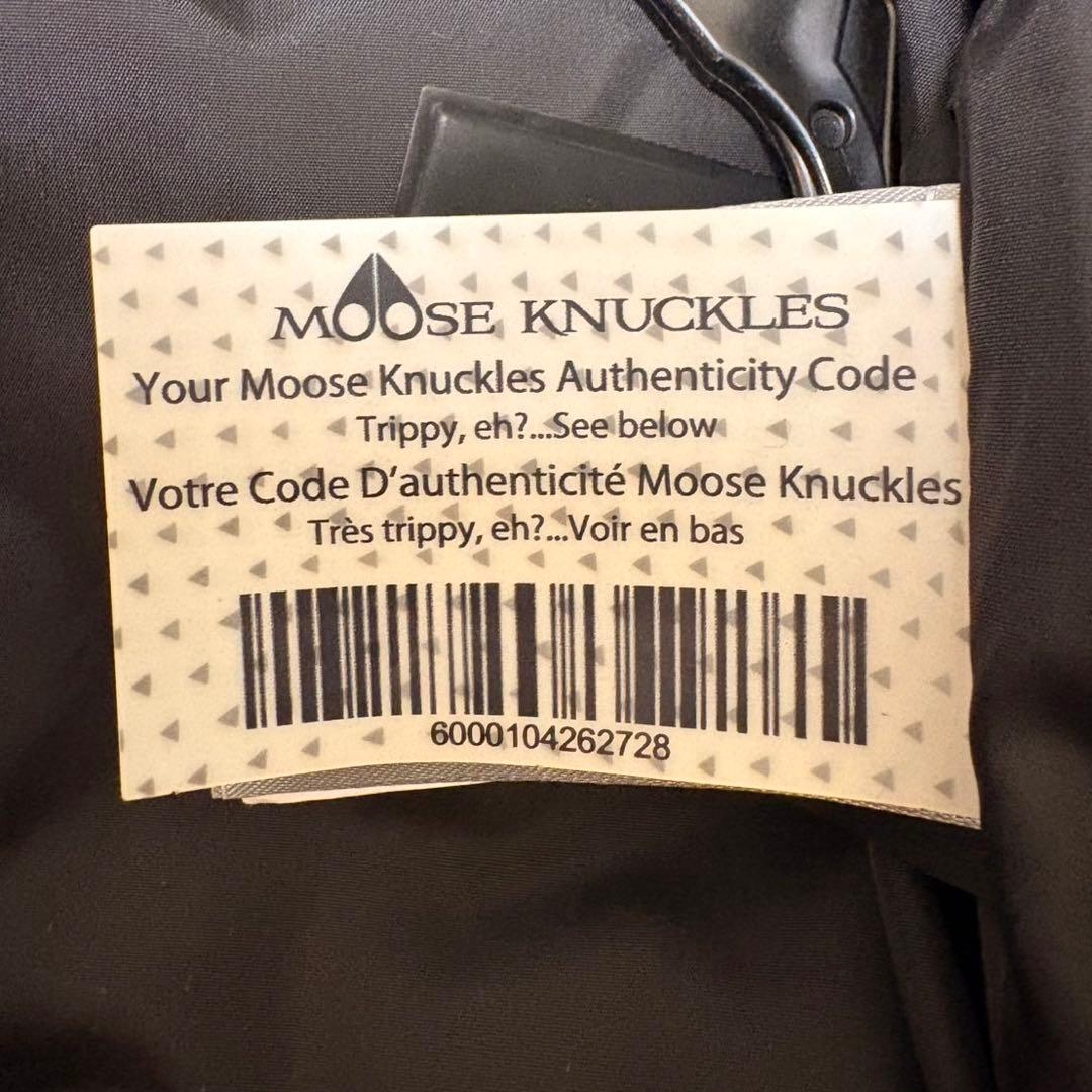 Moose Knuckles ブラック ダウンジャケット M