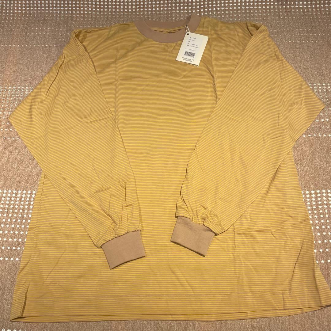 ONC MERINO ロングスリーブTシャツ 100% メリノウール　GOLD