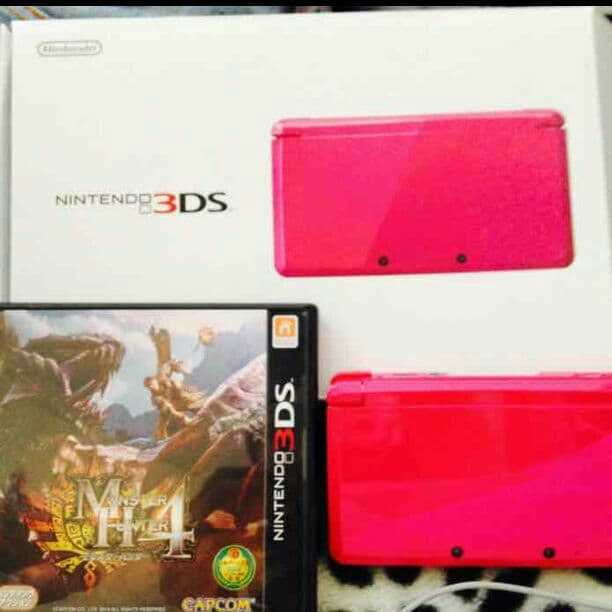 3DS  モンスターハンターハンター4カセット付き