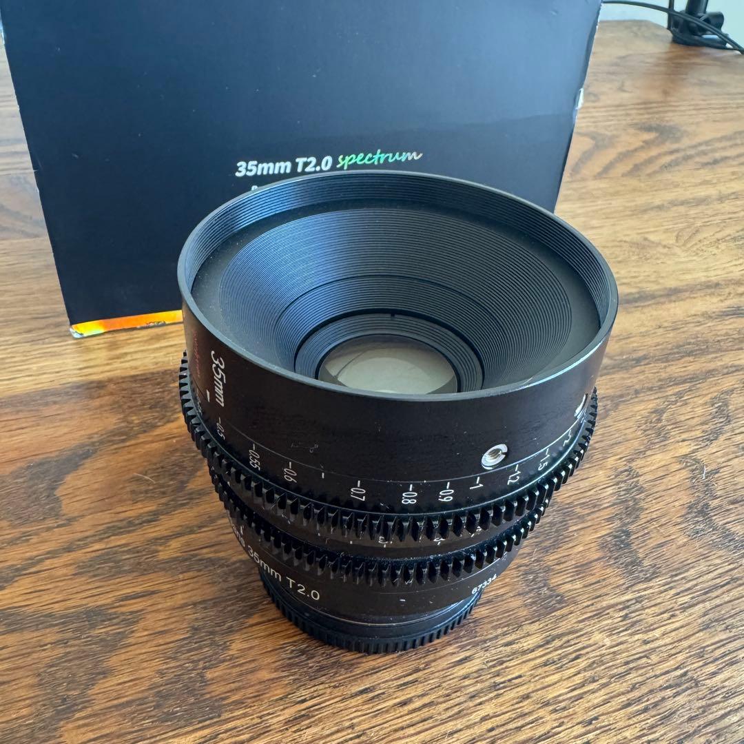 【フルサイズ・Lマウント】7Artisans 35mm T2.0 シネマレンズ