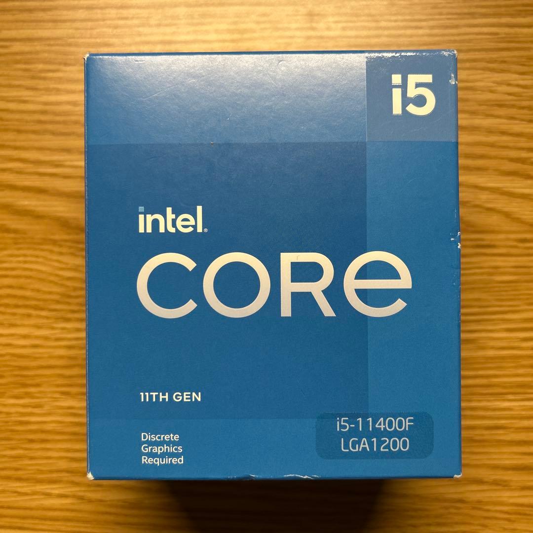 【箱・クーラー付き】Intel Core i5-11400F