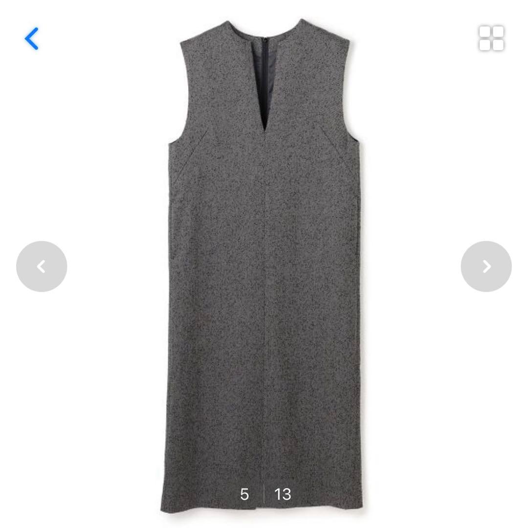 新品未使用　アンフィーロ　リングツイードジャンスカ　ブラック　M UNFILO