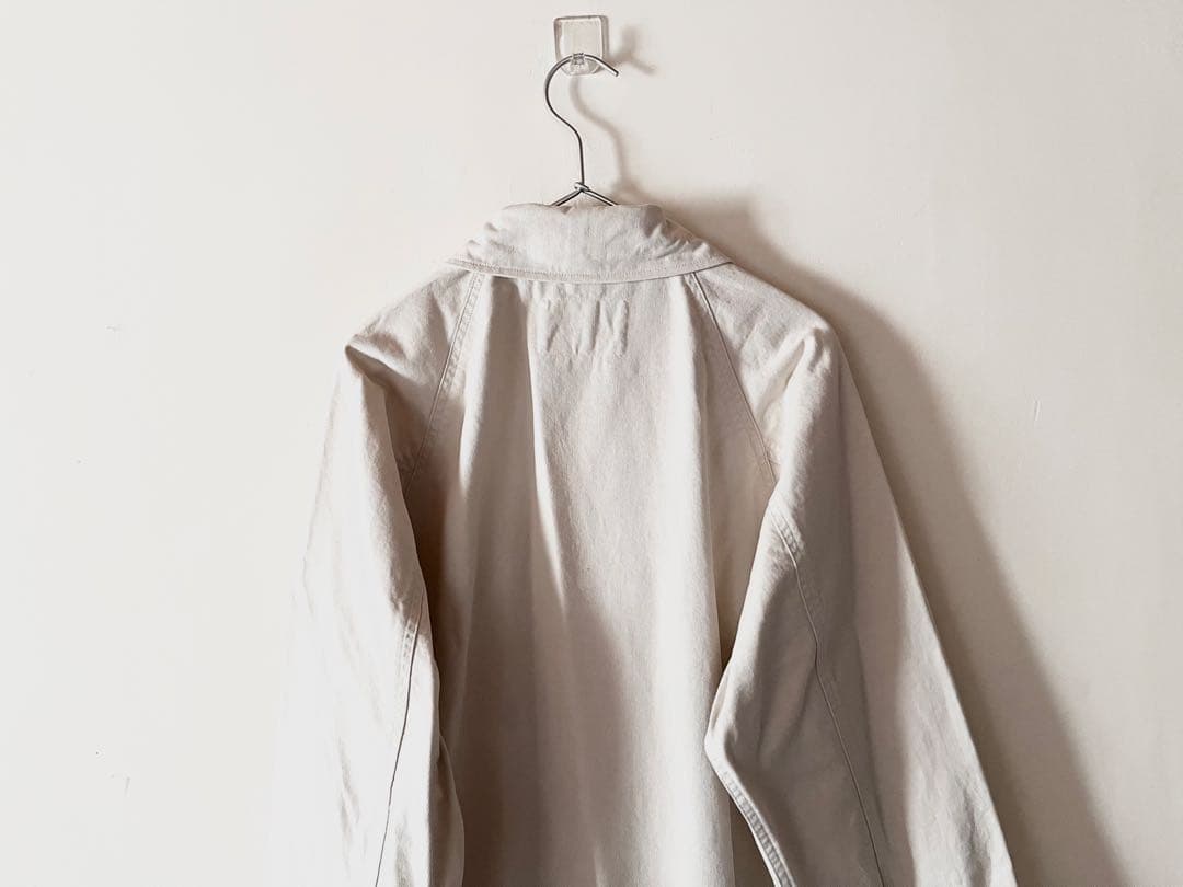 新品タグ付 マーガレットハウエル 襟付きコットンブルゾン 4.3万 カタログ掲載