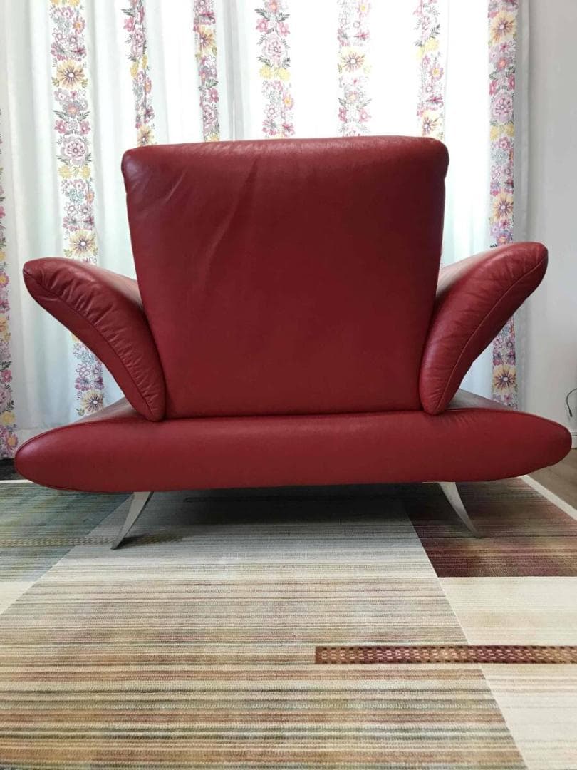 コイノール社（ドイツ）一人掛けソファ　ロッシーニ/ROSSINI　赤