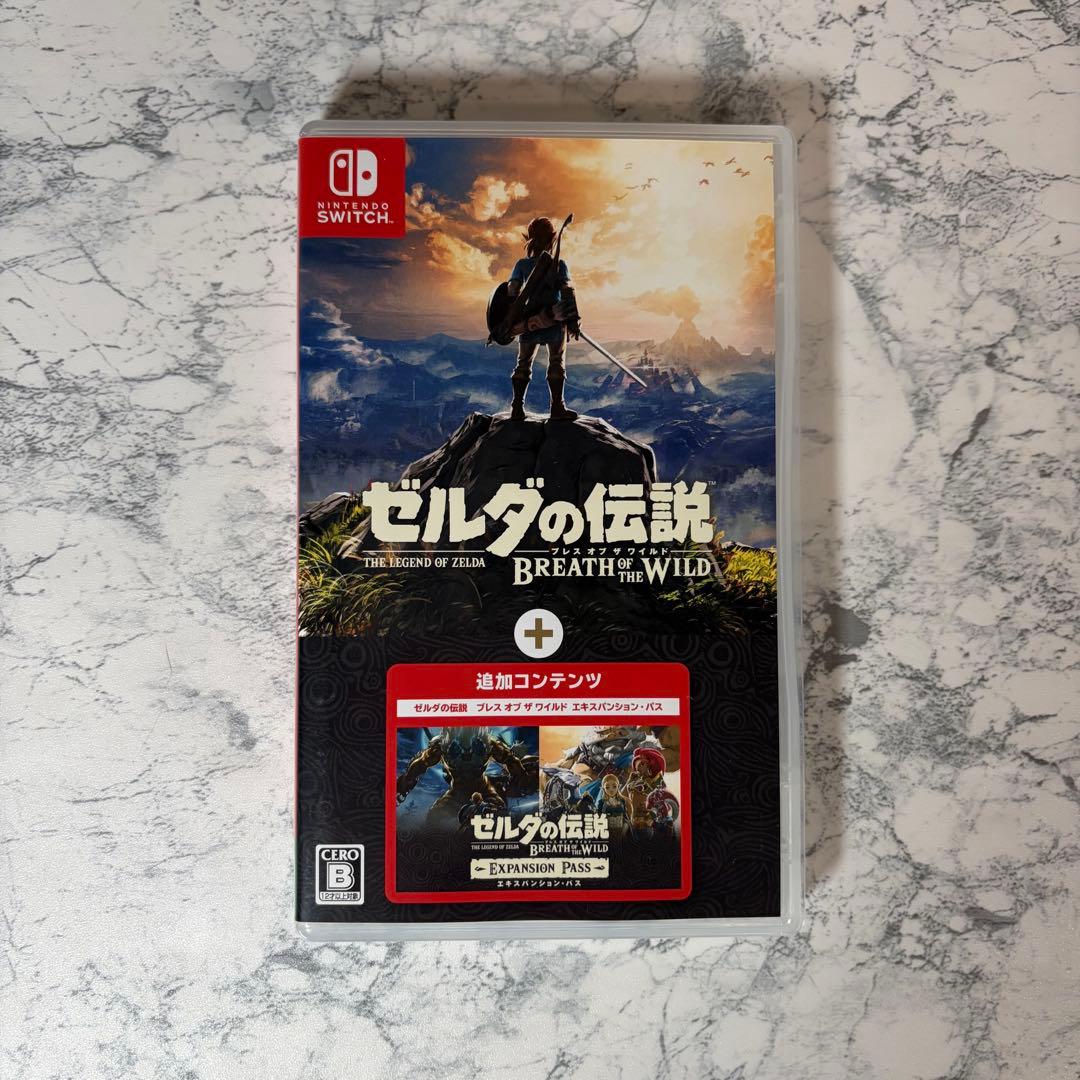 【美品】ゼルダの伝説 ブレス オブ ザ ワイルド エキスパンションパス　ブレワイ