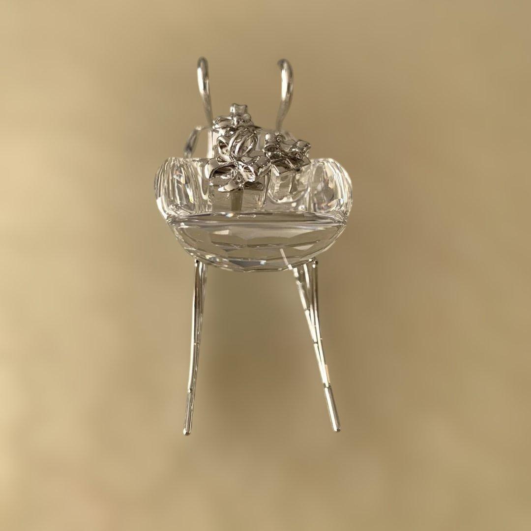 スワロフスキー クリスマス　オーナメント　ソリ　SWAROVSKI 置物