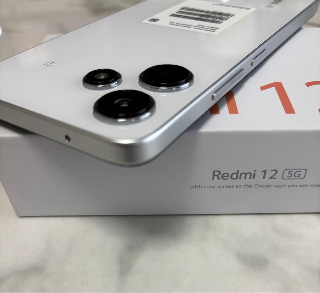 Redmi 12 5G 6.8インチ 128GB ムーンライトホワイト