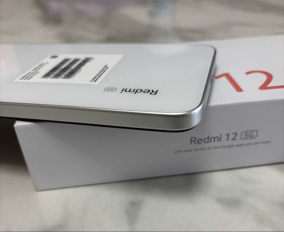 Redmi 12 5G 6.8インチ 128GB ムーンライトホワイト