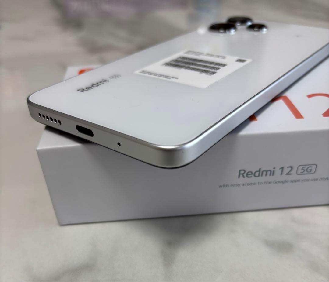 Redmi 12 5G 6.8インチ 128GB ムーンライトホワイト