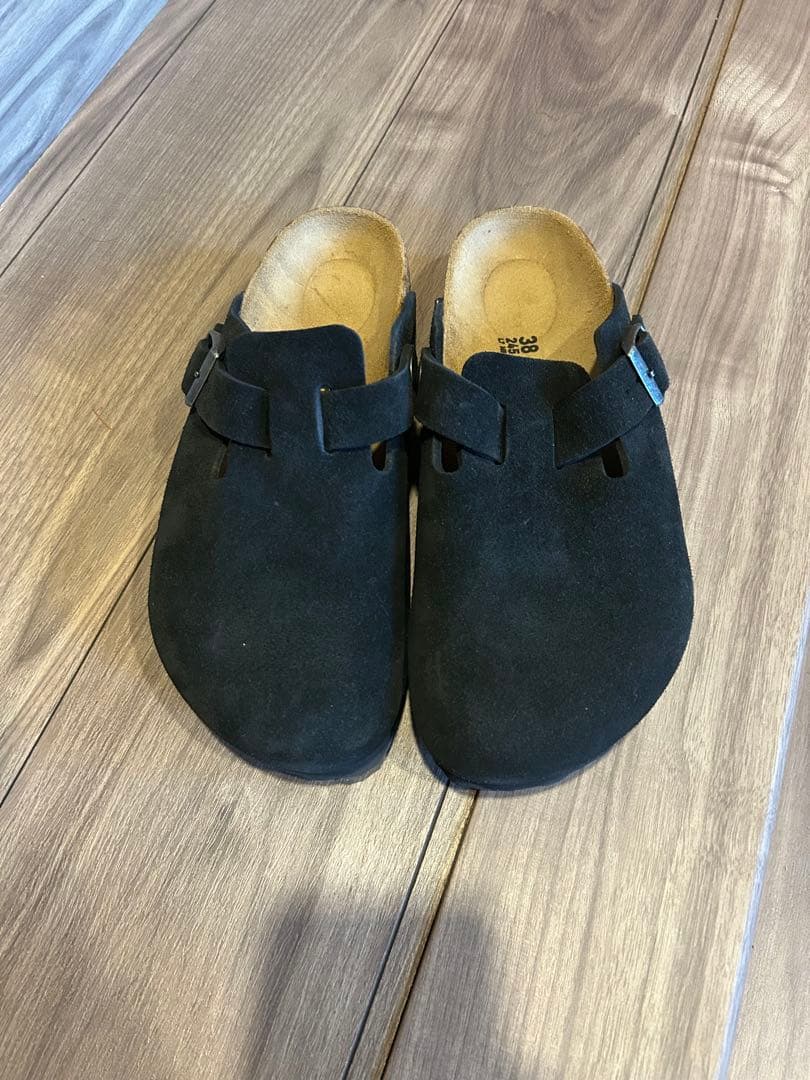 靴 BIRKENSTOCK Boston BLACK