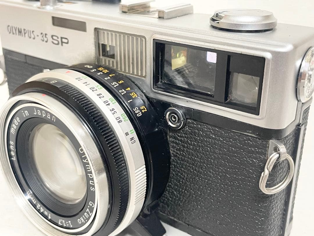 【動作品】　OLYMPUS - 35SP モルト交換　動作確認済　難あり