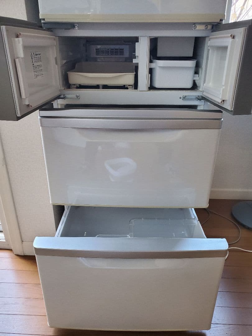 SHARP 冷蔵庫 SJ-HL40M-H 401L　両開き　送料込