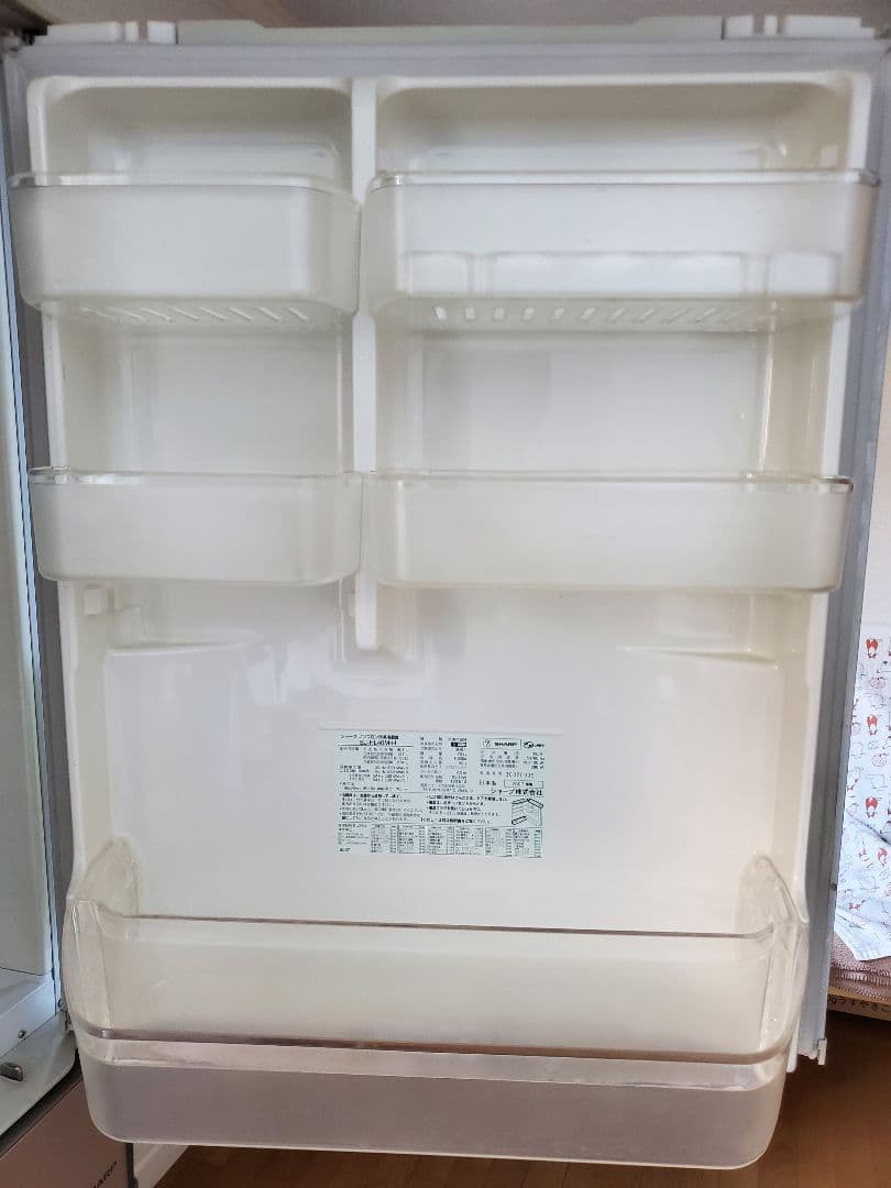 SHARP 冷蔵庫 SJ-HL40M-H 401L　両開き　送料込