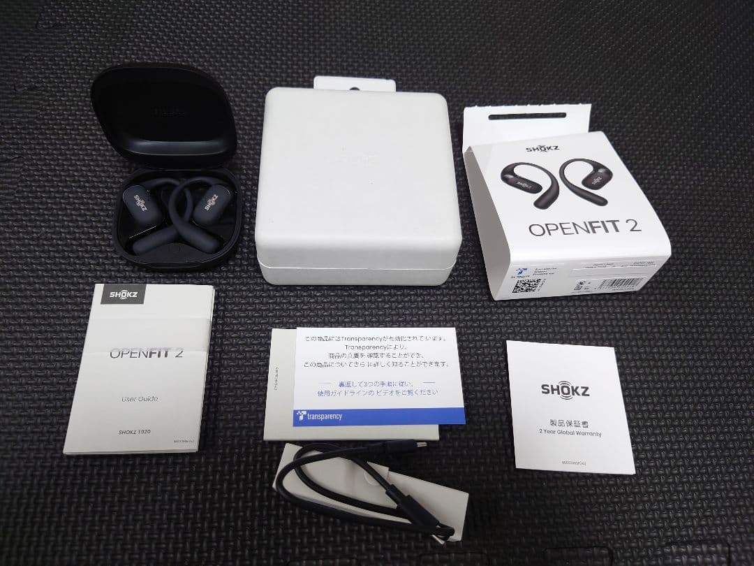 イヤホン SHOKZ OpenFit 2 Black