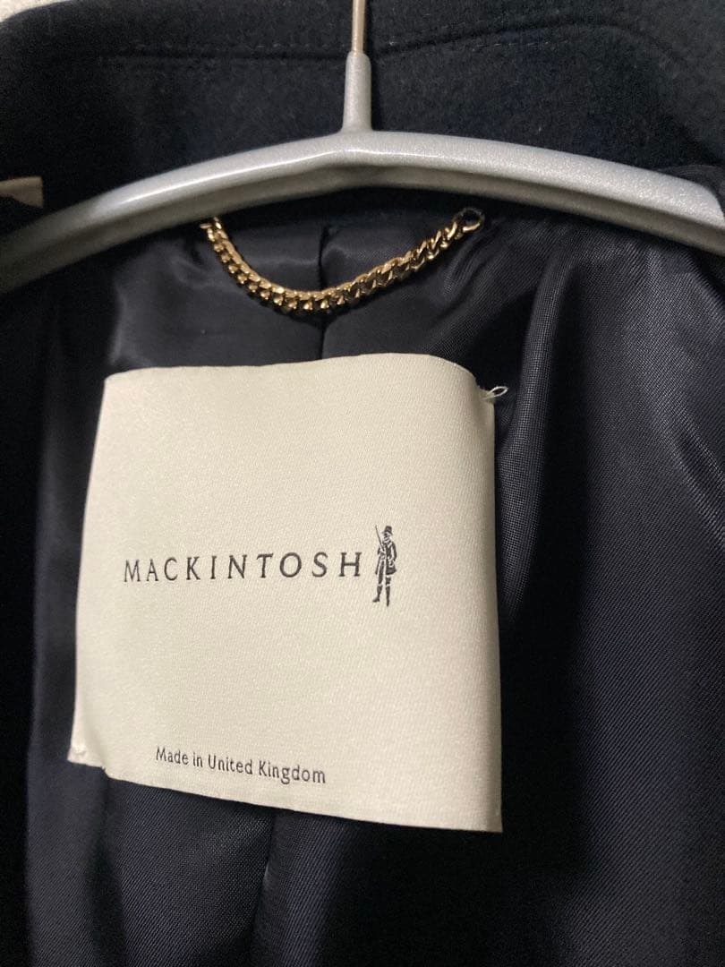 イエナ別注MACKINTOSH HUMBIEネイビーコート サイズ36