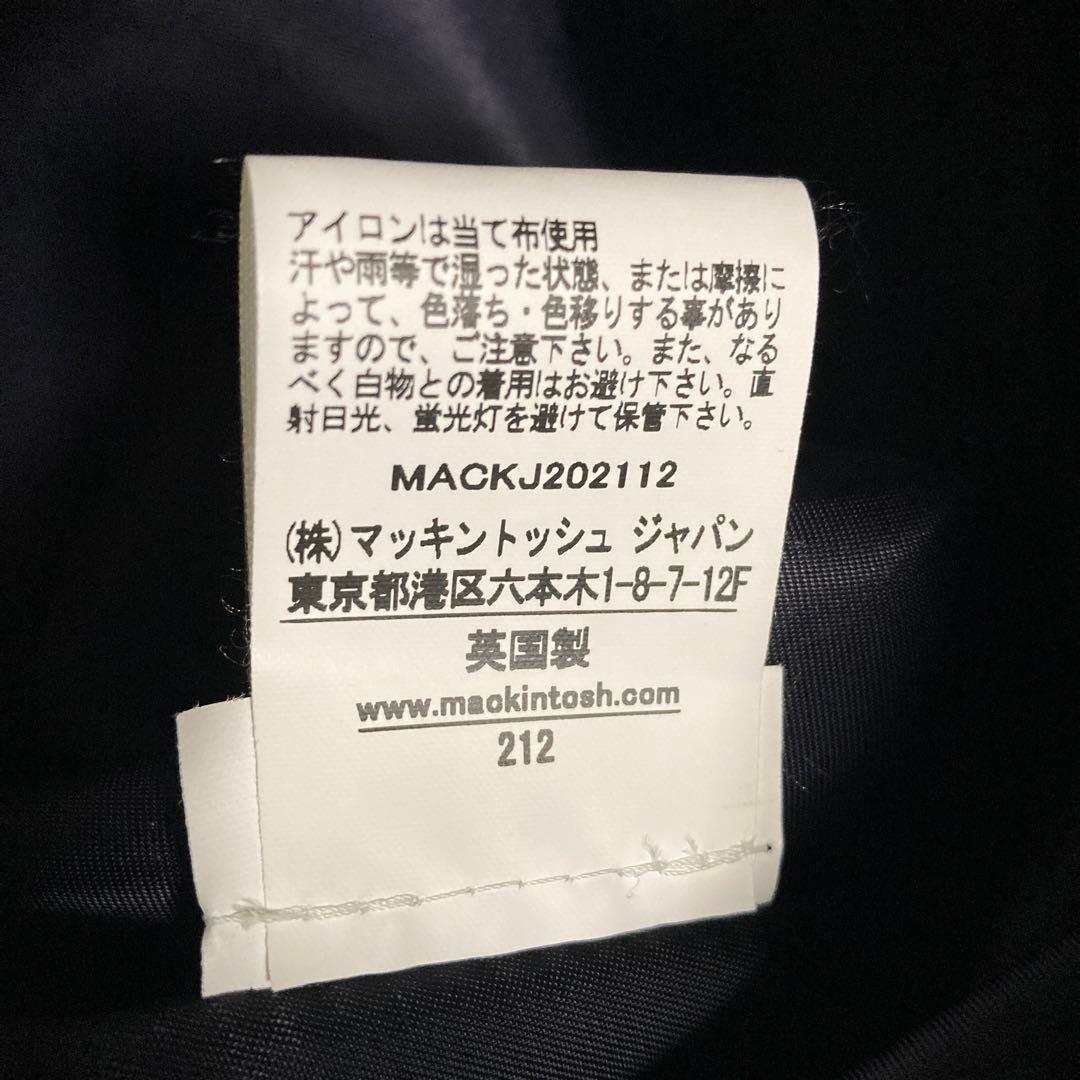イエナ別注MACKINTOSH HUMBIEネイビーコート サイズ36