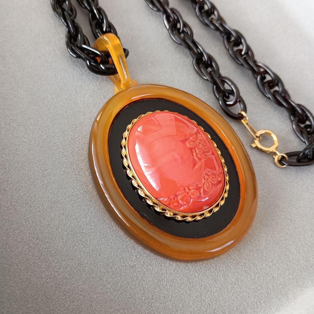 T*I様 鼈甲 べっ甲 本鼈甲 骨董 アクセサリー ネックレス ペンダント 首飾