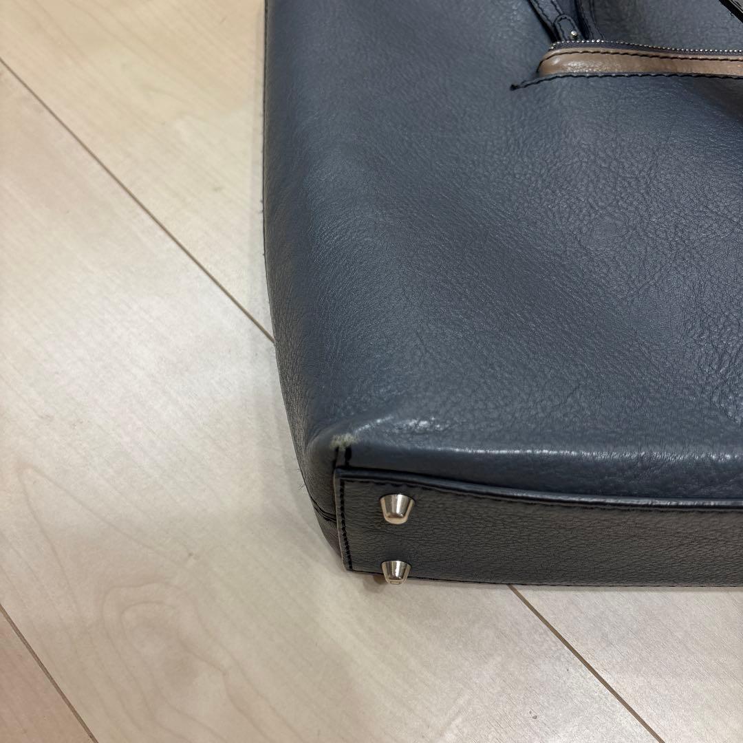 マザーハウス　リニアトートM スモーキーグレー