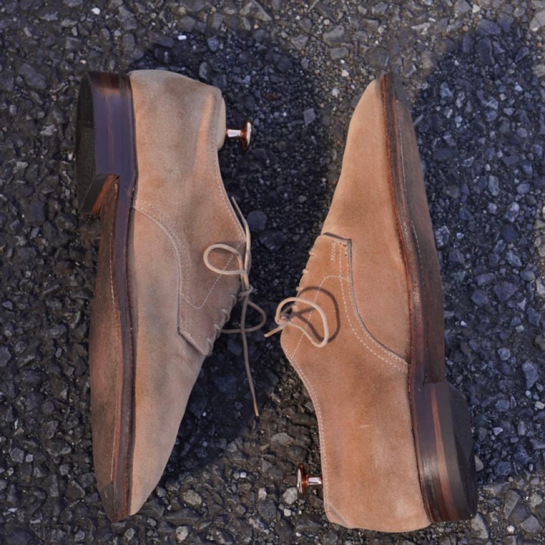 ⭐︎希少モデル⭐︎ Aldenダーティバックス アンラインド プレーントゥUS7hD