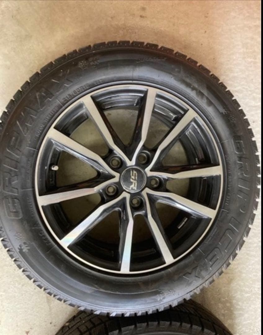 16インチ ホイールセット　ホンダ　ヴェゼル　スタッドレス　FUJI