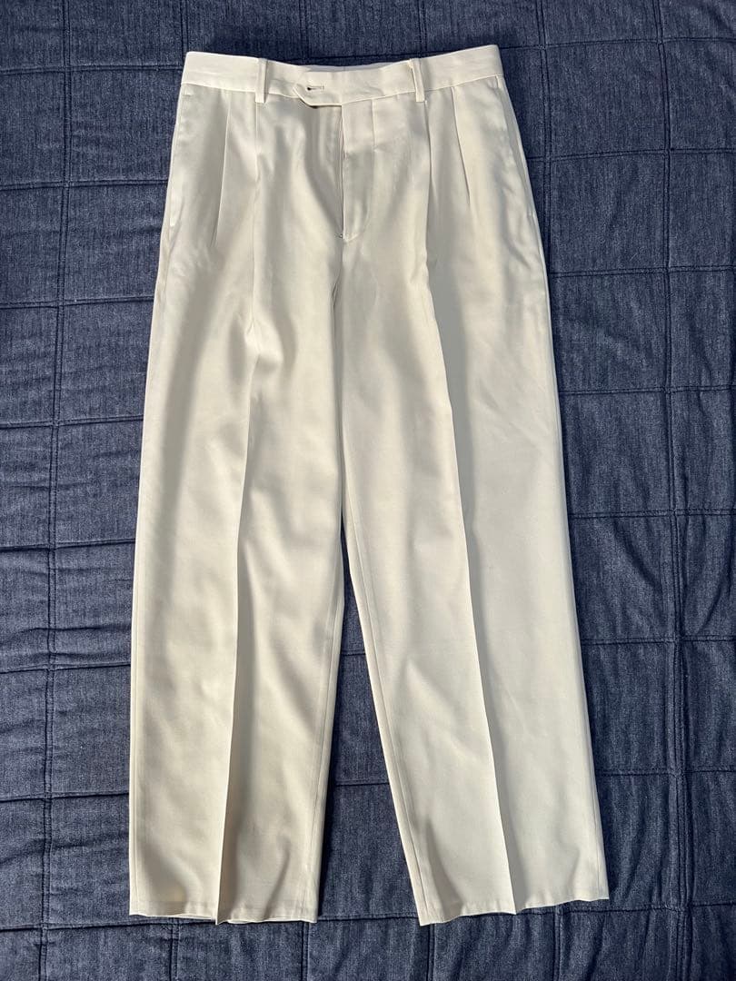 オーラリー　auralee 24ss スラック