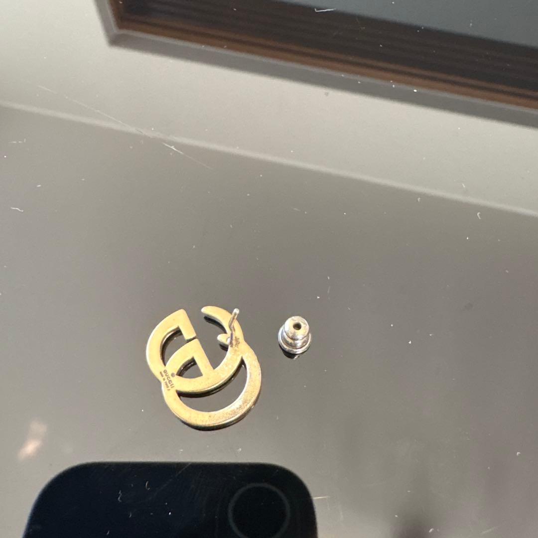 GUCCI earring グッチピアス GGマーモント 片耳のみ