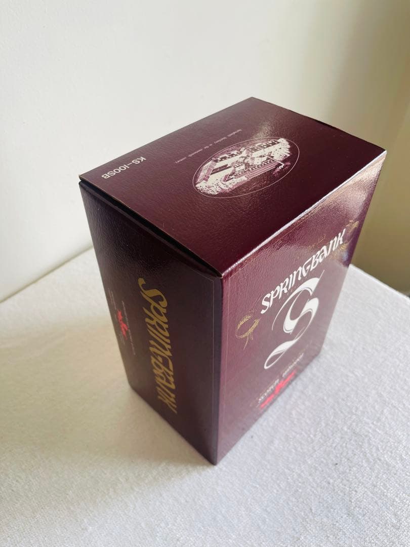 未使用SPRING BANK スプリングバンク 12年ウイスキー特級箱入り