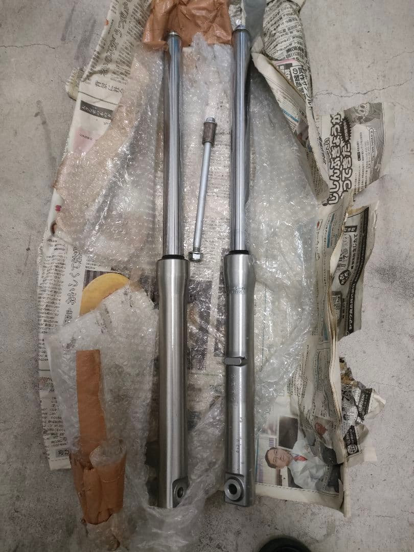 美品　エイプ50 純正フロントフォーク