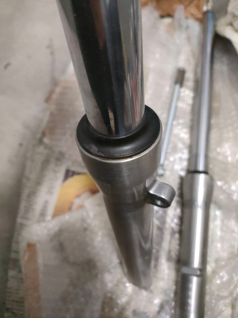 美品　エイプ50 純正フロントフォーク