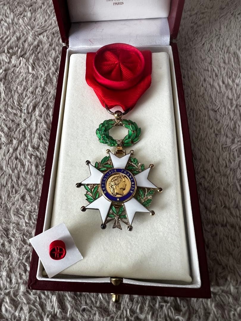レジオン・ドヌール勲章 勲四等 フランス軍 仏軍 ナポレオン　略章