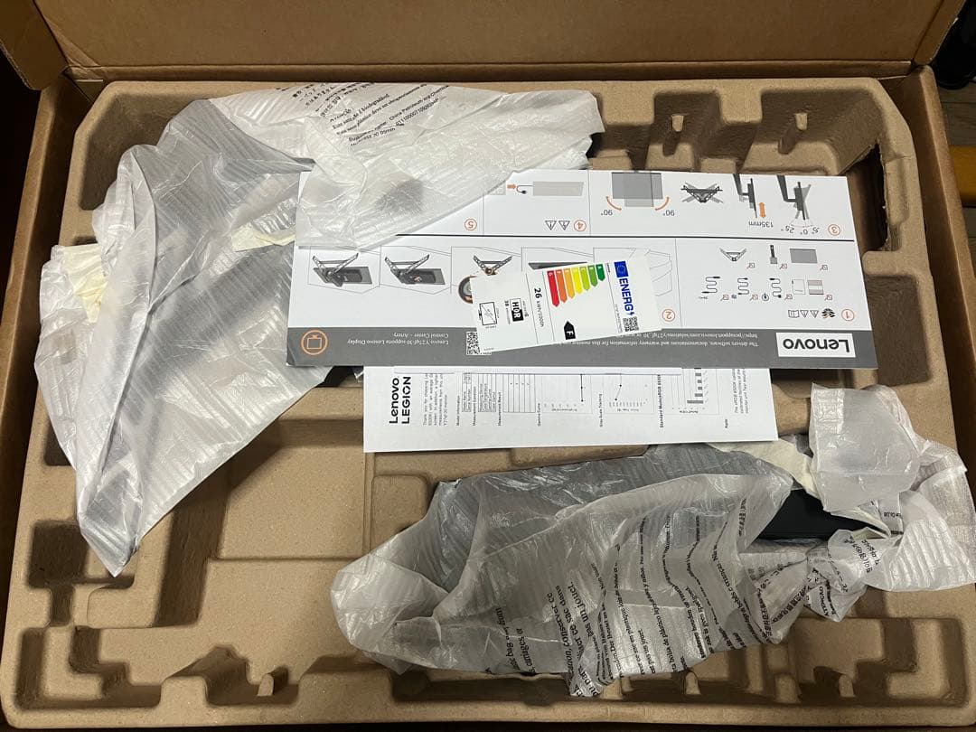 Lenovo LEGION Y27qf-30 WQHDゲーミングモニター