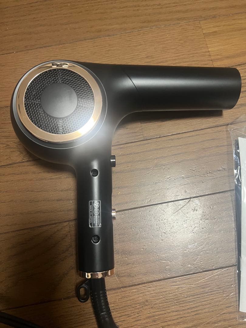 P-UP CREA ヘアドライヤー ブラック 取扱説明書付き　整備済み　超美品