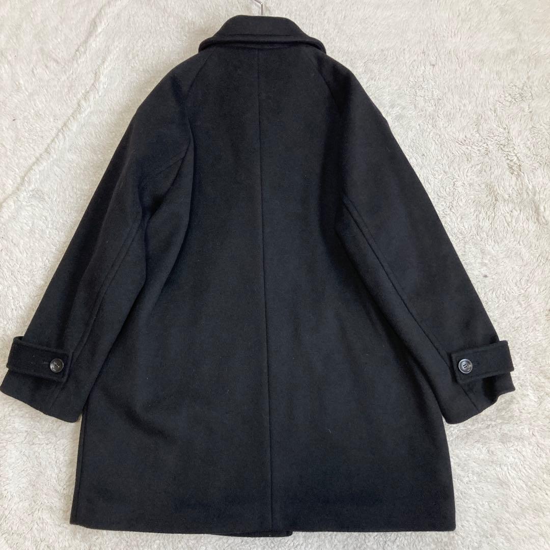 極美品・24AW✨ジャーナルスタンダード　スーパーファインビーバーPコート　黒