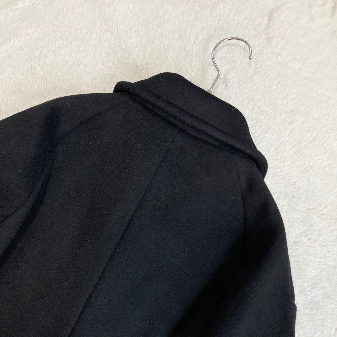 極美品・24AW✨ジャーナルスタンダード　スーパーファインビーバーPコート　黒