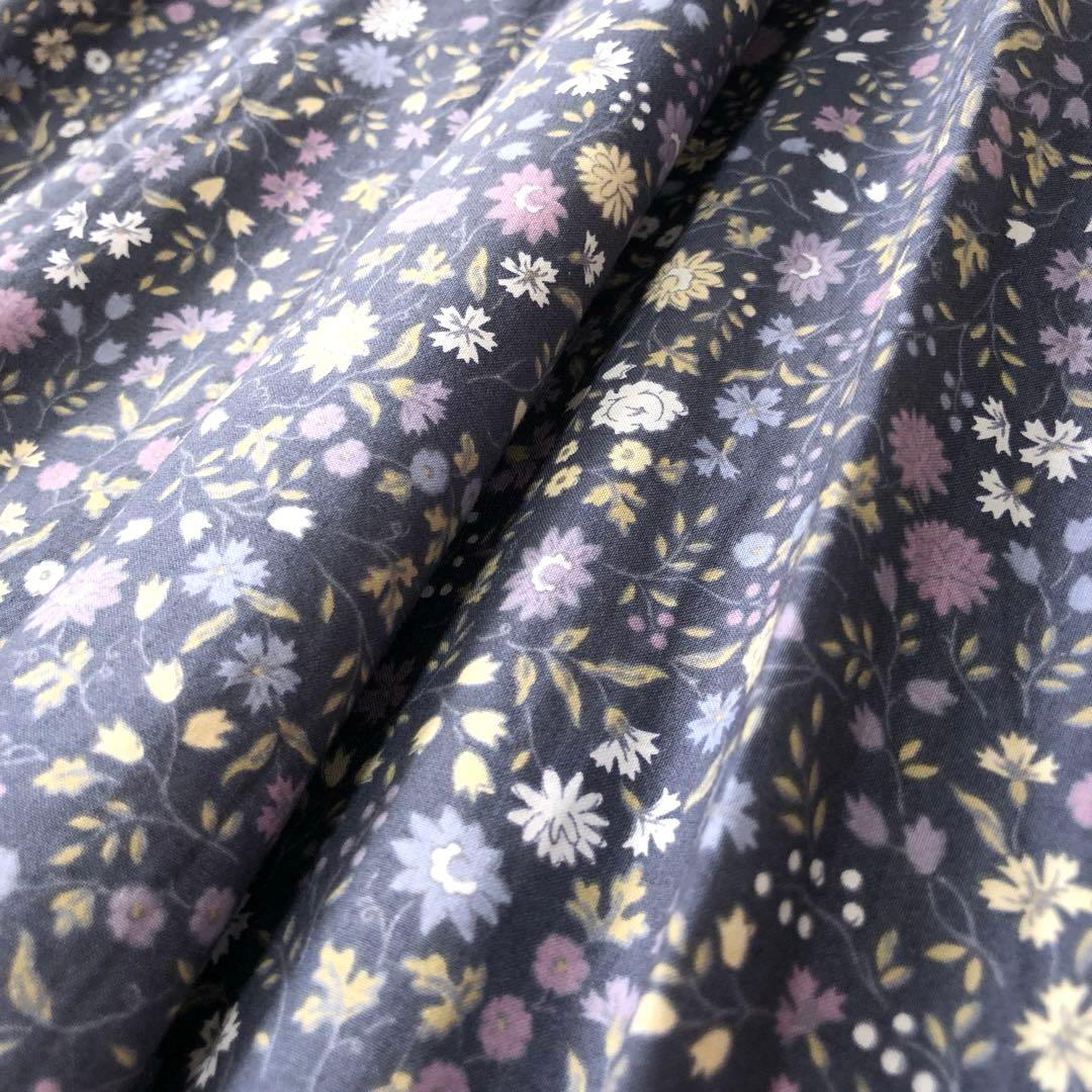 未使用級　ローラアシュレイ　ロングワンピース　シャツ　花柄✨　レトロ風✨