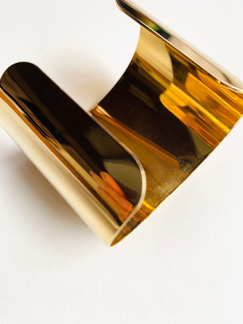 JANIS SAVITT 18KGP バングル ドゥーズィエムクラス取扱い