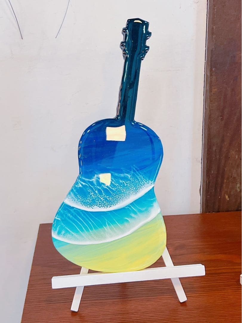 レジンアート海(ウクレレ、値下げします)