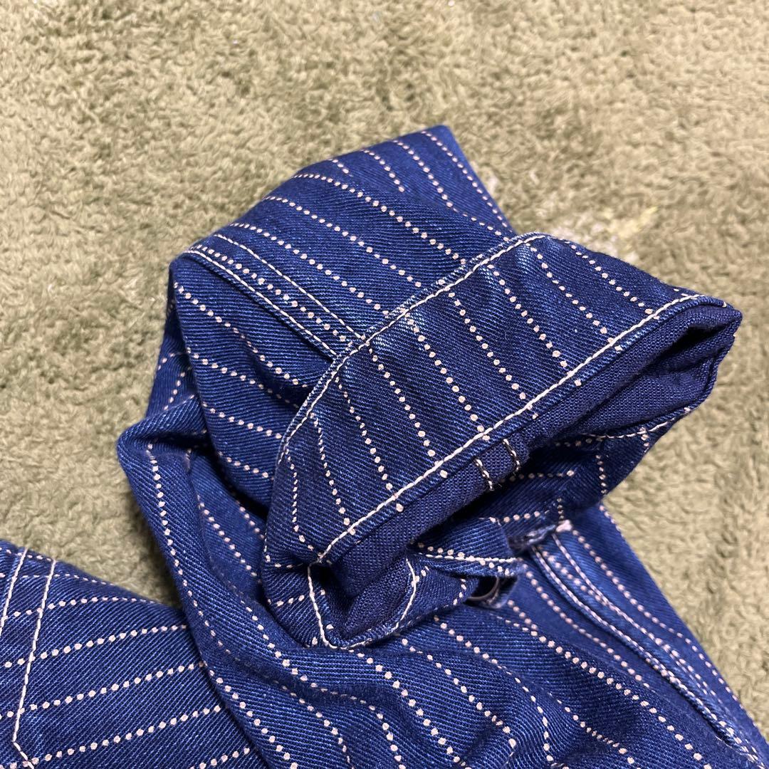 ア*ビ様 フリーホイーラーズ　ウォバッシュストライプカバーオール