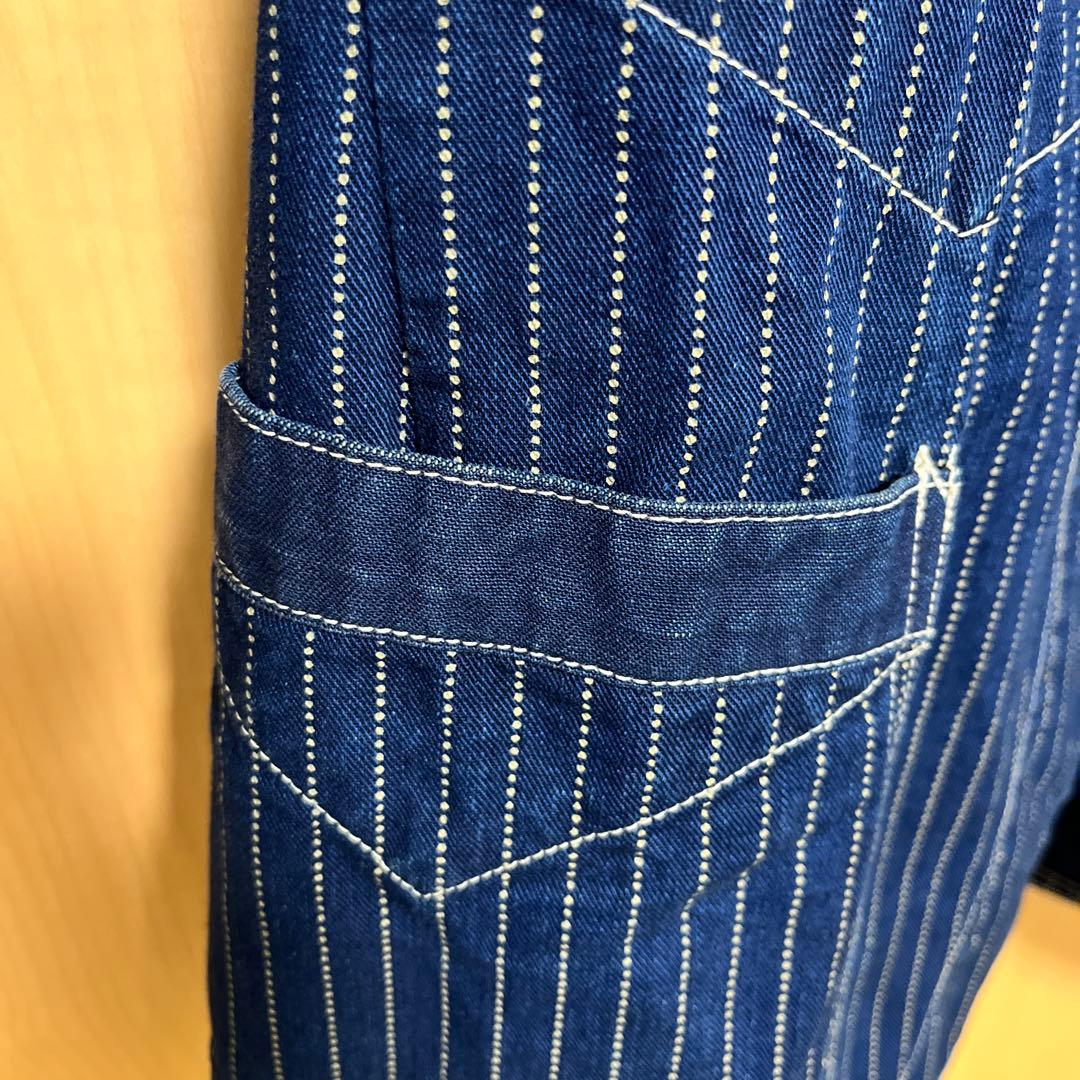 ア*ビ様 フリーホイーラーズ　ウォバッシュストライプカバーオール