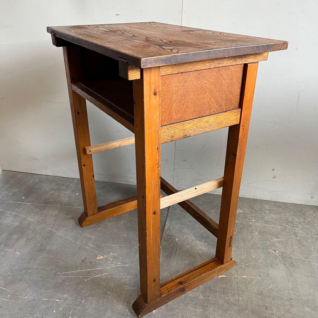 アンティーク デスク テーブル 学習机 シャビーシック レトロ